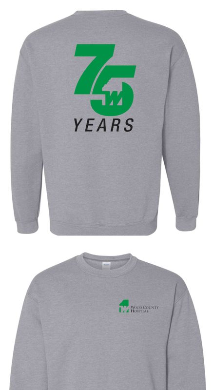 WCH- 75th Anniversary Crewneck Sweatshirt