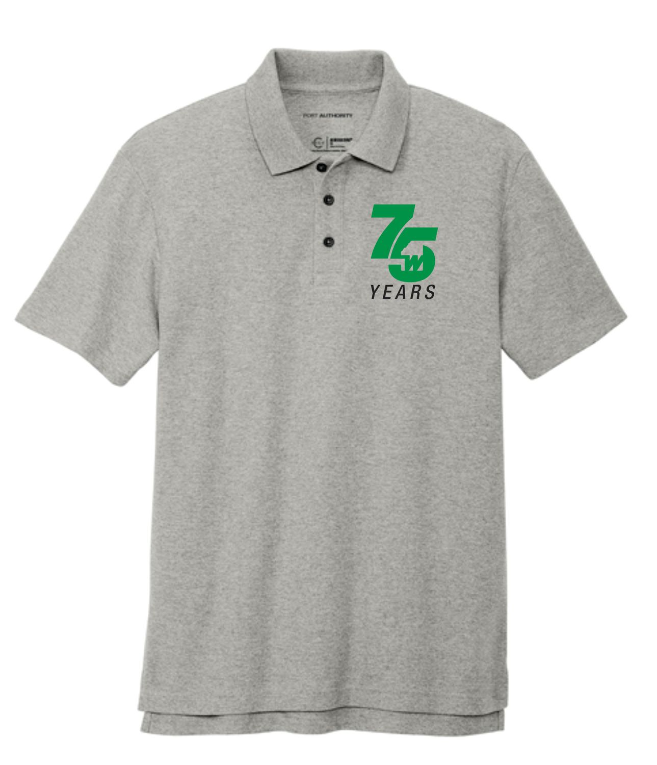 WCH- 75th Anniversary- Port Authority Cotton Blend Pique Polo