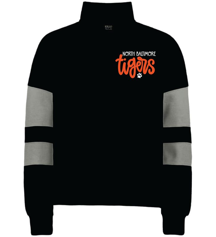 NB PTO- LADIES Stripped Quarter Zip