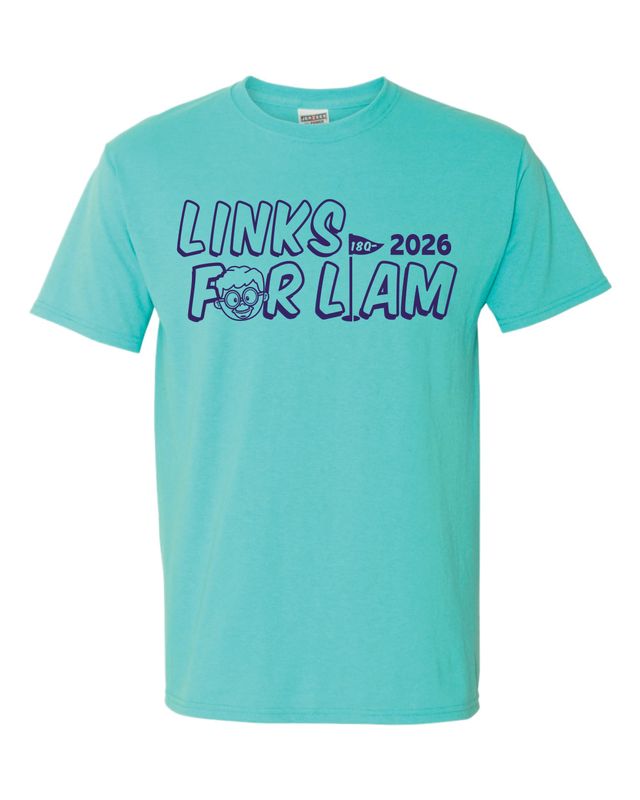 Links for Liam-SCUBA BLUE Screen-Printed Apparel