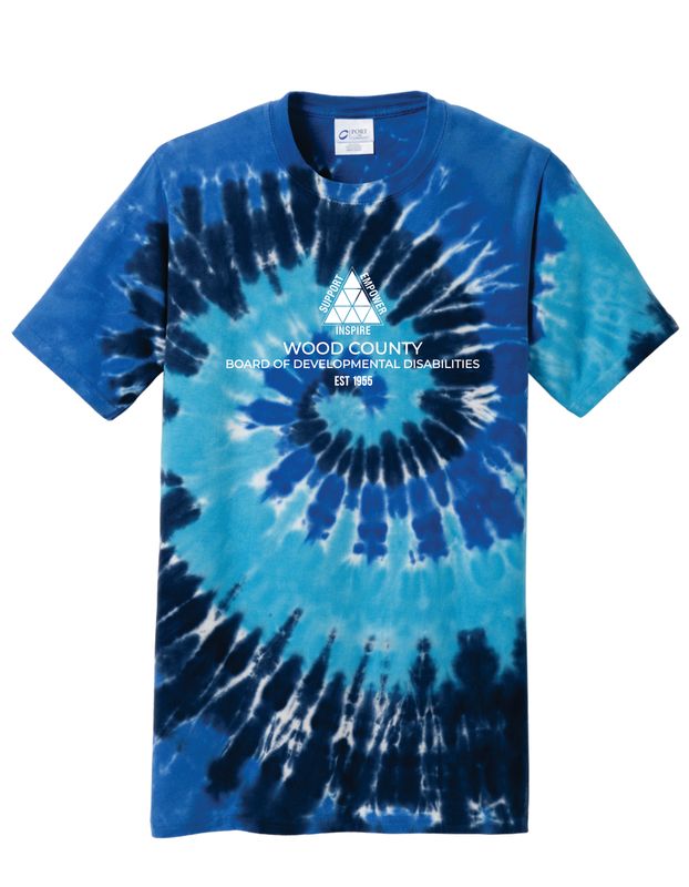 WCDD-Unisex Port &amp; Co Tie Dye Tee