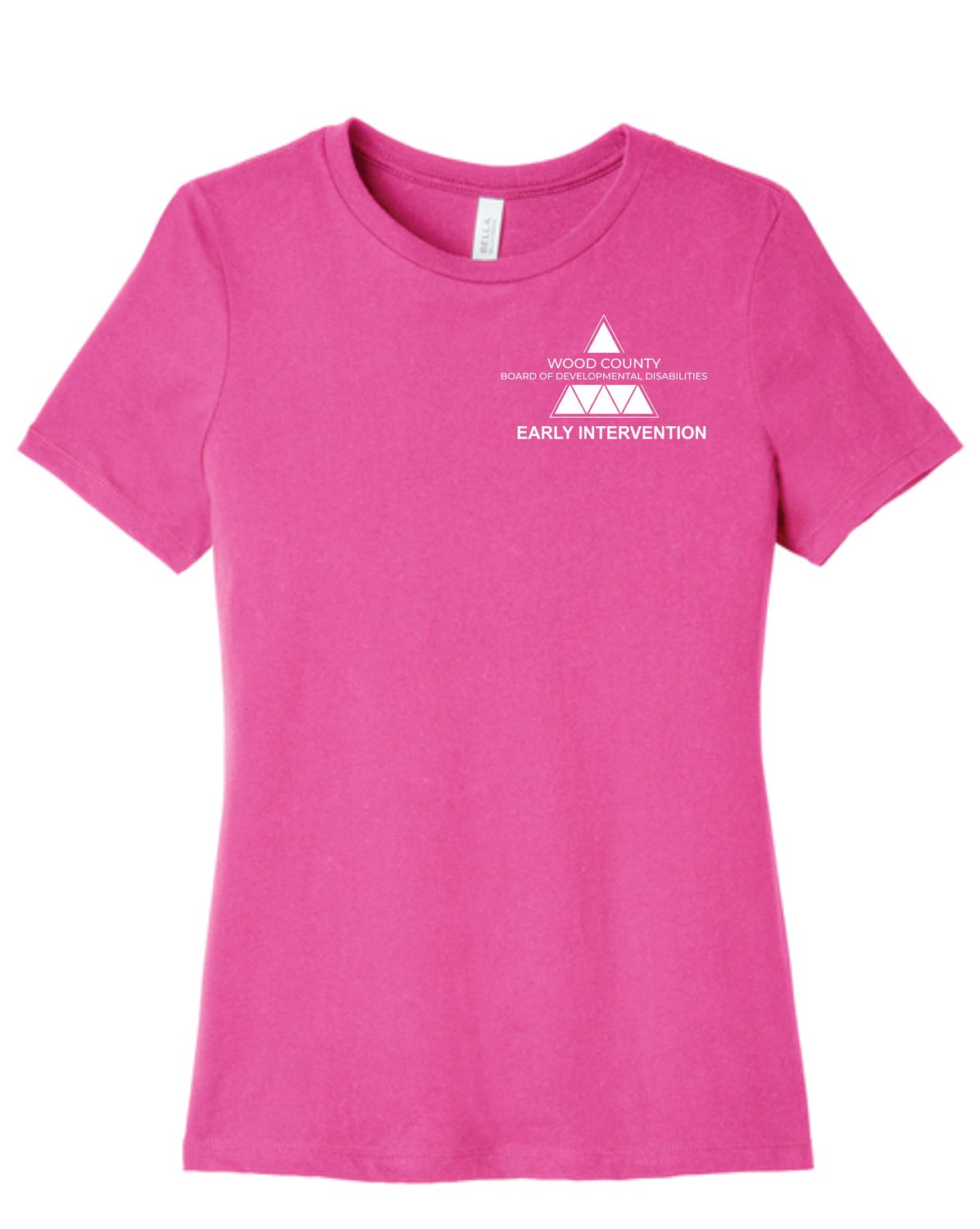 WCDD- EARLY INTERVENTION Bella Canvas Ladies Relaxed Jersey Tee