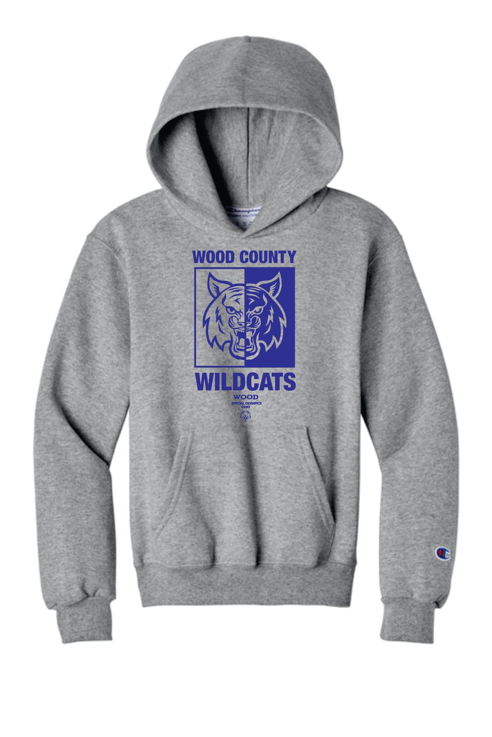 Wildcats- YOUTH Champion Hooded Sweatshirt
