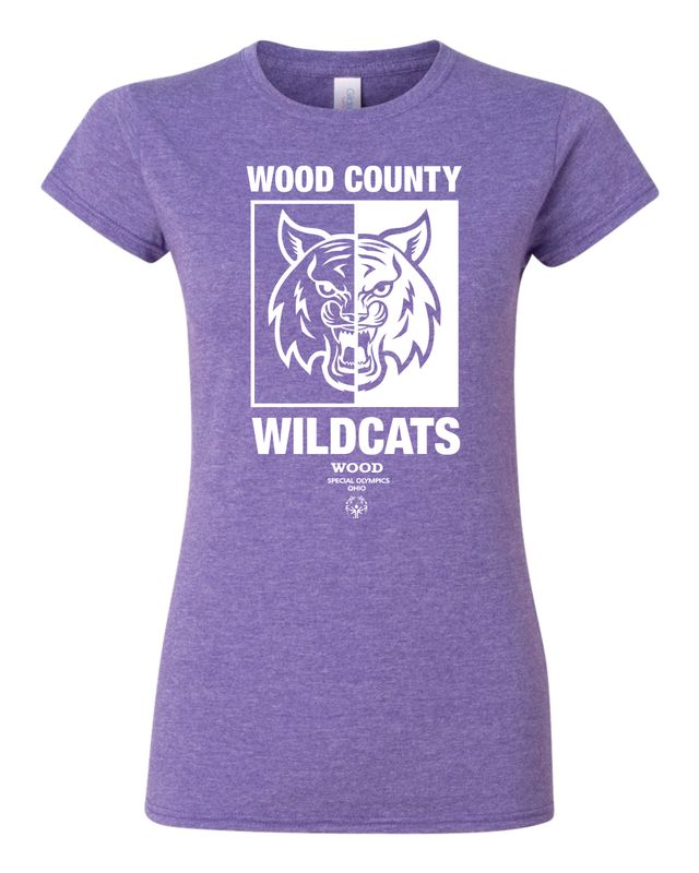 Wildcats- Gildan Softstyle Ladies Fit Tee