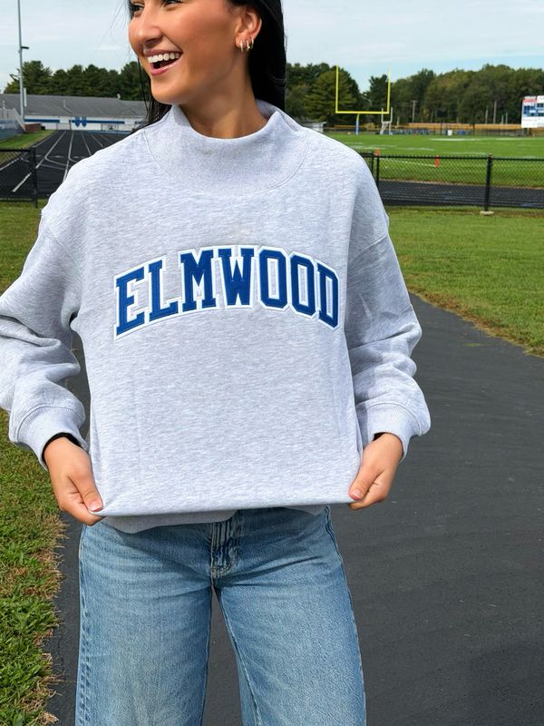 Elmwood Mock Neck- GRAY