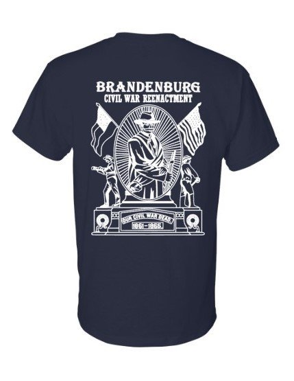 Monument Navy T-shirt:  sizes small or large