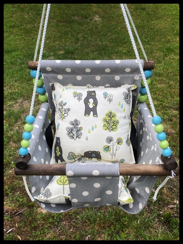 Baby Swing, High-Back, Handmade Baby Swing, Indoor/Outdoor Swing, Wood Baby Swing, Canvas Baby Swing, Toddler Swing, Baby Shower Gift, Child Birthday Gift, BEST SELLER Baby Swing, High-Back, Handmade Baby Swing, Indoor/Outdoor Swing, Wood Baby Swing, Canvas Baby Swing, Toddler Swing, Baby Shower Gift, Child Birthday Gift, BEST SELLER