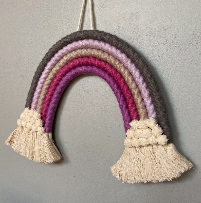 NEW Handmade Fiber Rainbow Wall Hanging, Rainbow Wall Art, Nordic Style, Boho Rainbow Wall Hanging, Rainbow Tassel, Nursery Decor, Kids'Room Decor NEW Handmade Fiber Rainbow Wall Hanging, Rainbow Wall Art, Nordic Style, Boho Rainbow Wall Hanging, Rainbow Tassel, Nursery Decor, Kids'Room Decor