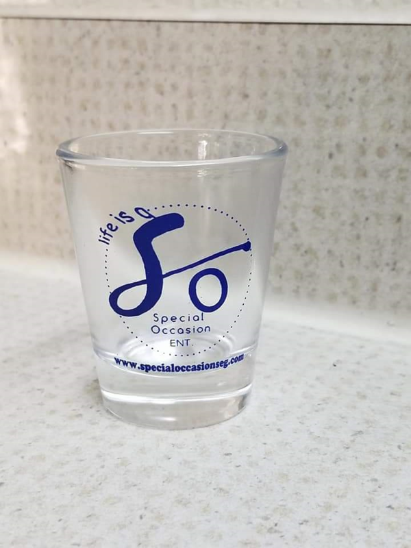 2 oz. S.O. Shot Glass(Blue)
