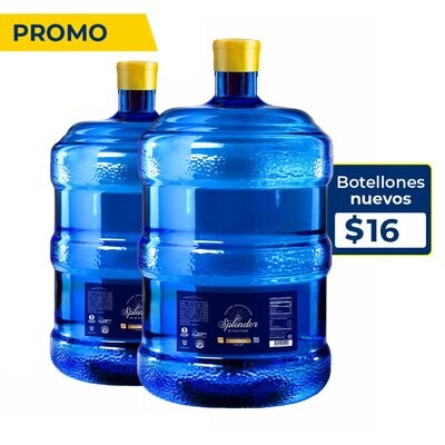PROMO: 2 Botellones por $16