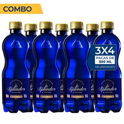 PROMO: 3x4 Pacas 500 ml. sin gas