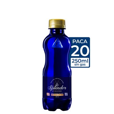 Pack x 20 Un. 250 ml. Splendor sin Gas.