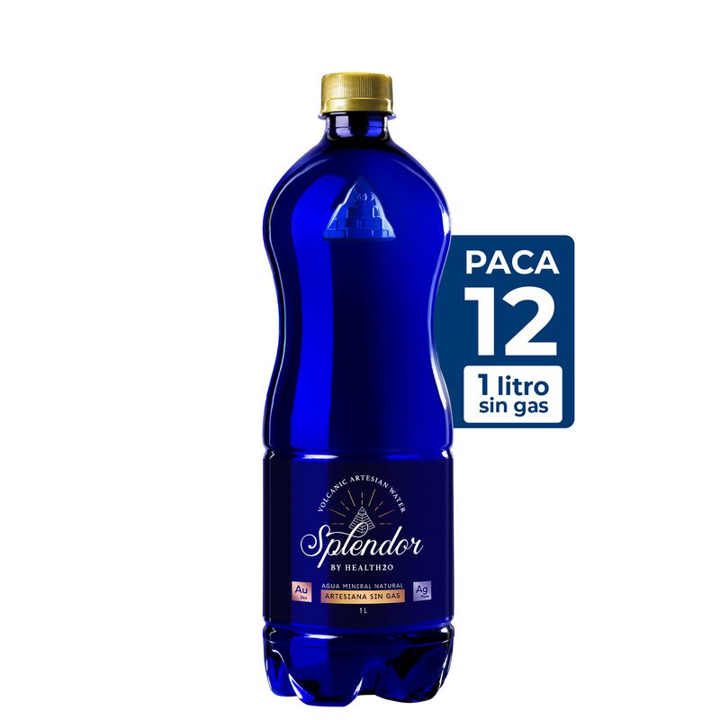 Pack x 12 Un. 1 Litro Splendor sin Gas.