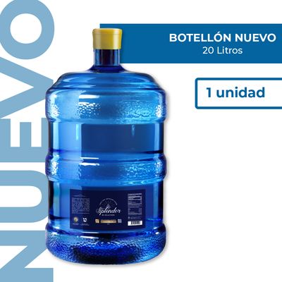 Botellón Agua Splendor Nuevo de 20 Litros (incluye líquido)