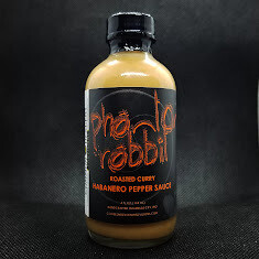 PHANTOM RABBIT: Roasted Curry Habanero Sauce, 4 oz.