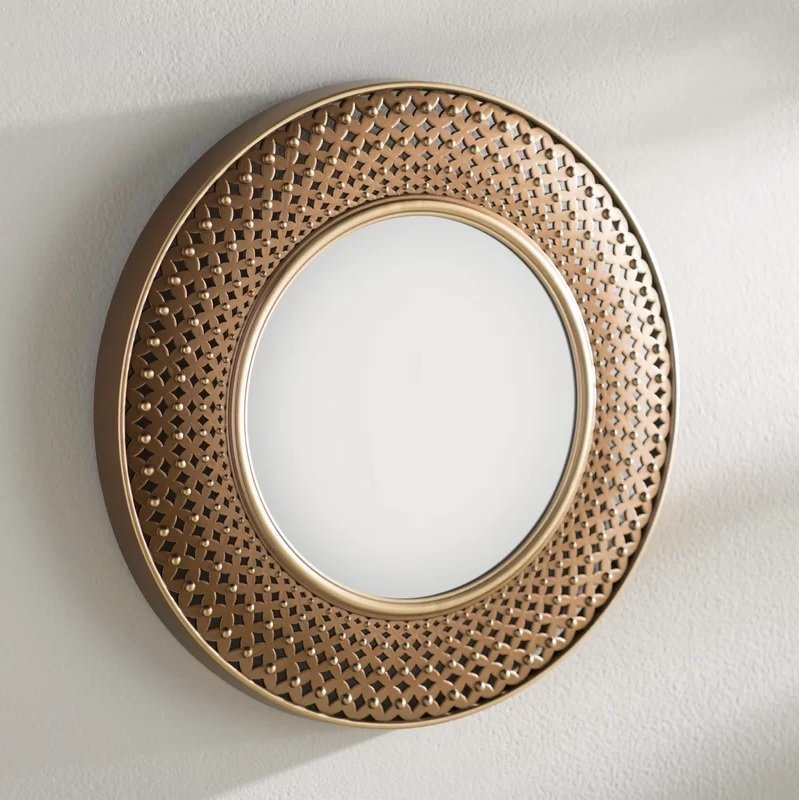 Gold Accent Mirror