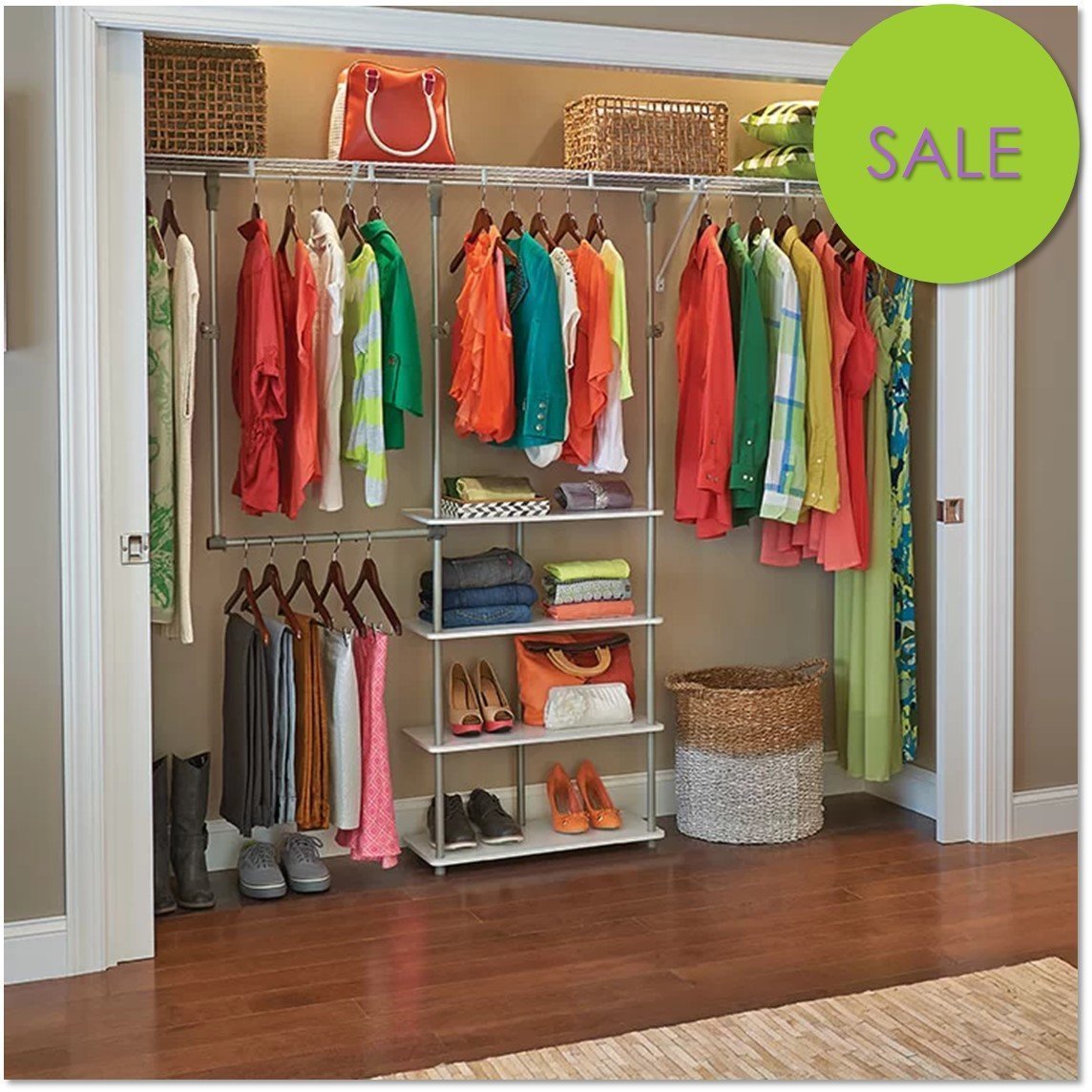 Closet System 53"W