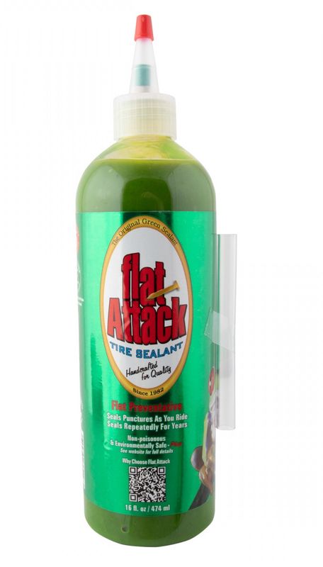 TIRE SEALER FLAT ATTACK 16oz