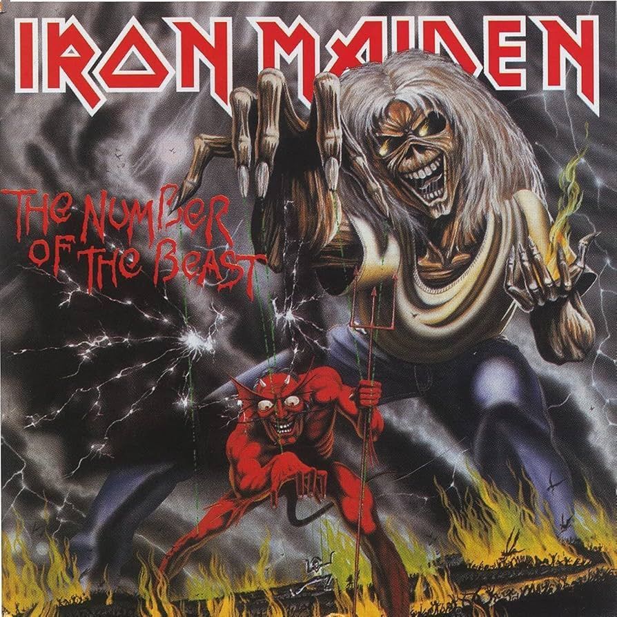 IRON MAIDEN- The Number Of The Beast IRON MAIDEN- The Number Of The Beast