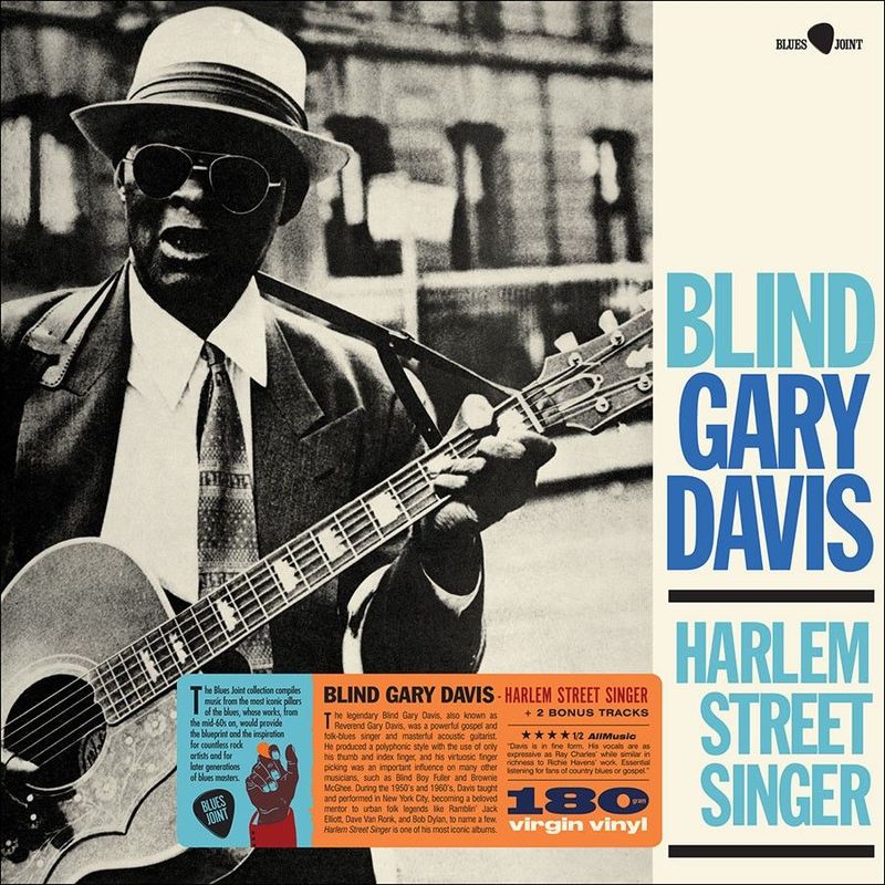 BLIND GARY DAVIS- Harlem Street Singer