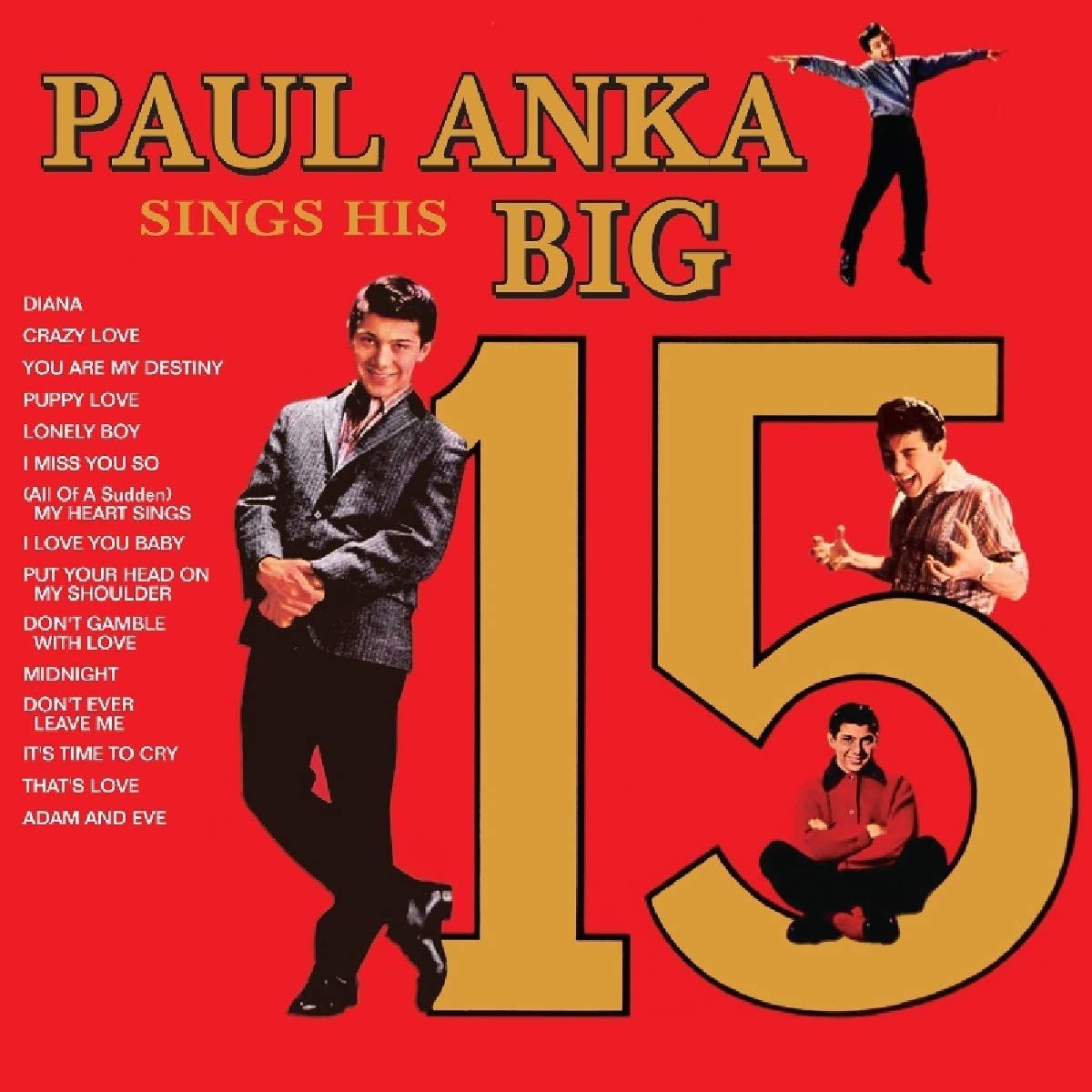 PAUL ANKA- Sings His Big 15 PAUL ANKA- Sings His Big 15