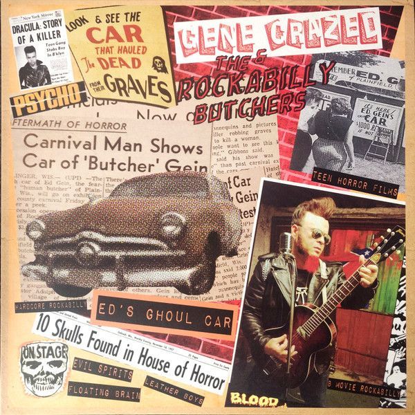 GENE CRAZED & THE ROCKABILLY BUTCHERS- Gene Crazed & The Rockabilly Butchers GENE CRAZED & THE ROCKABILLY BUTCHERS- Gene Crazed & The Rockabilly Butchers
