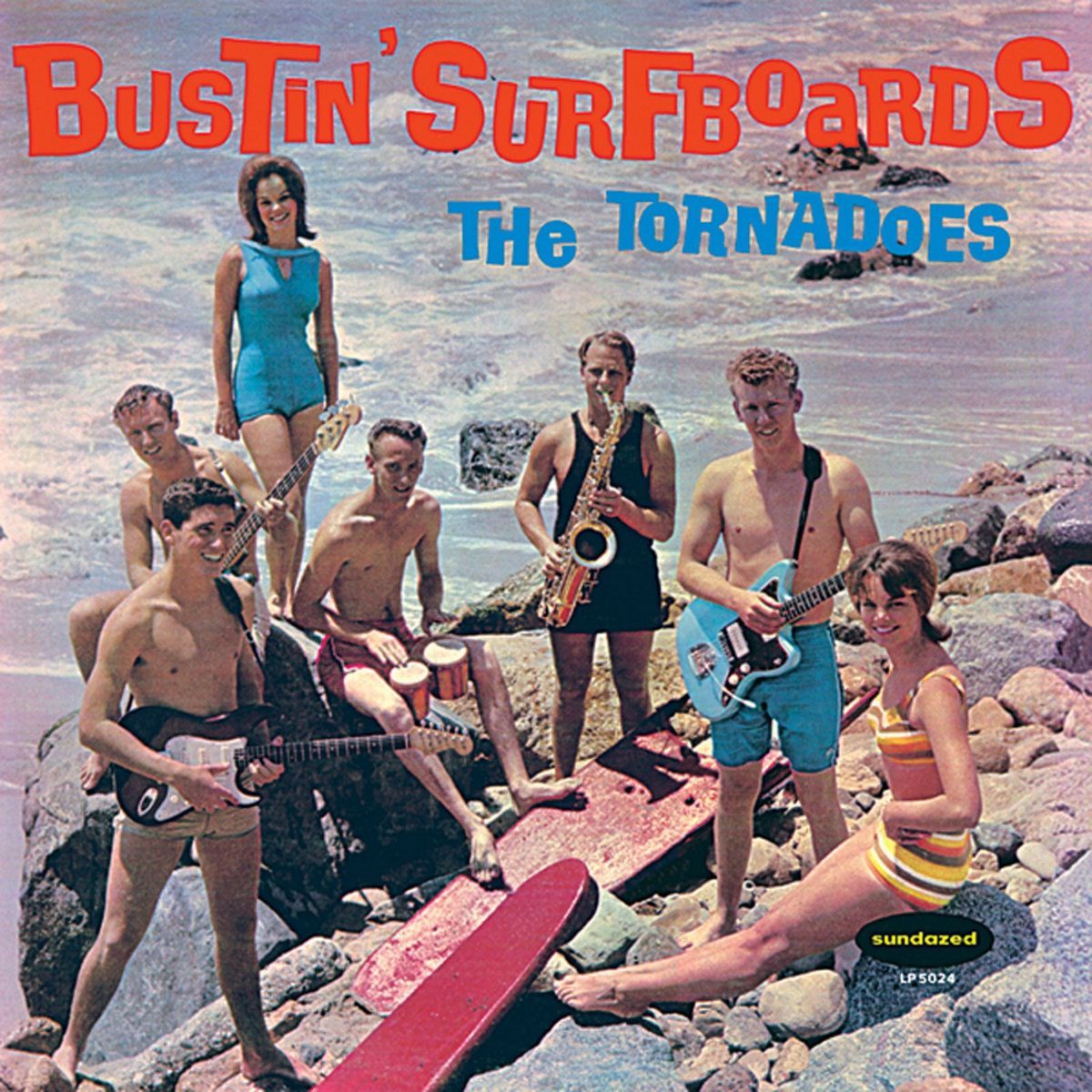 THE TORNADOES- Bustin' Surfboards