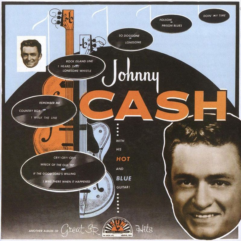 JOHNNY CASH- With His Hot And Blue Guitar