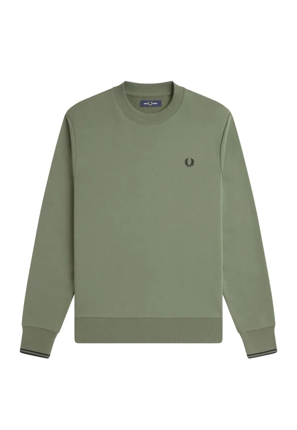 FRED PERRY- Sudadera Verde Z59