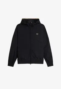 FRED PERRY- Chaqueta de hombre con capucha y cierre de cremallera