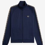 FRED PERRY- Chaqueta de hombre con capucha y cierre de cremallera FRED PERRY- Chaqueta de hombre con capucha y cierre de cremallera