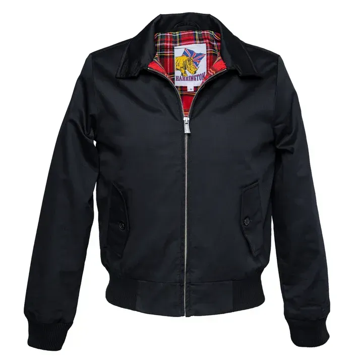 HARRINGTON- Chaqueta Harrington para mujer, negra HARRINGTON- Chaqueta Harrington para mujer, negra