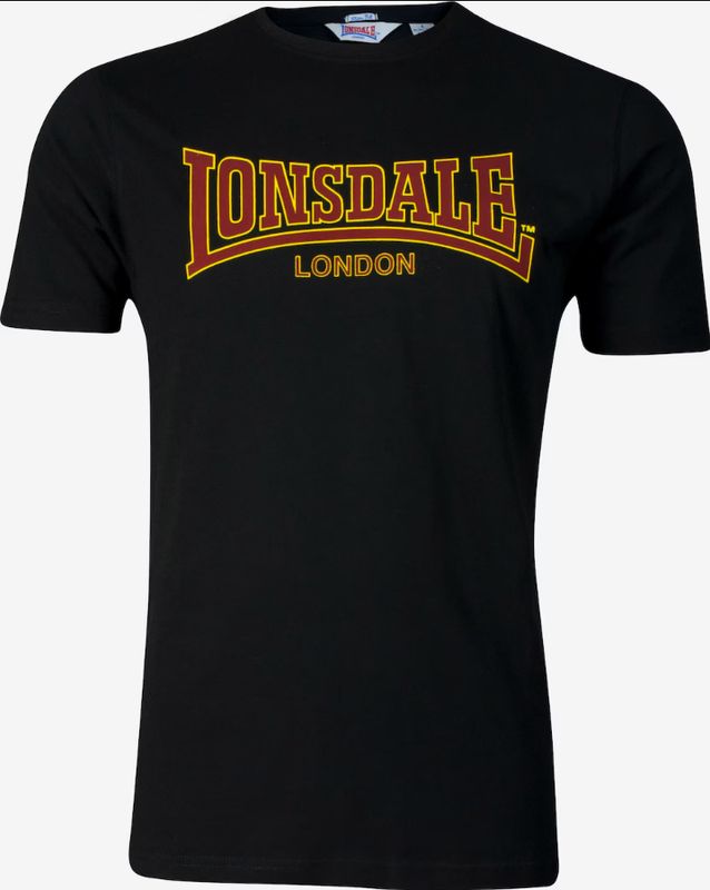 CAMISETA LONSDALE CLASSIC SLIM FIT NEGRO