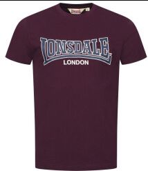 CAMISETA LONSDALE DUKINFIELD BURDEOS CAMISETA LONSDALE DUKINFIELD BURDEOS