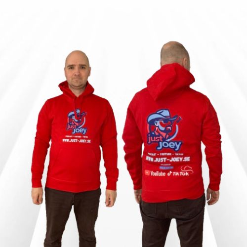Hoodie Röd