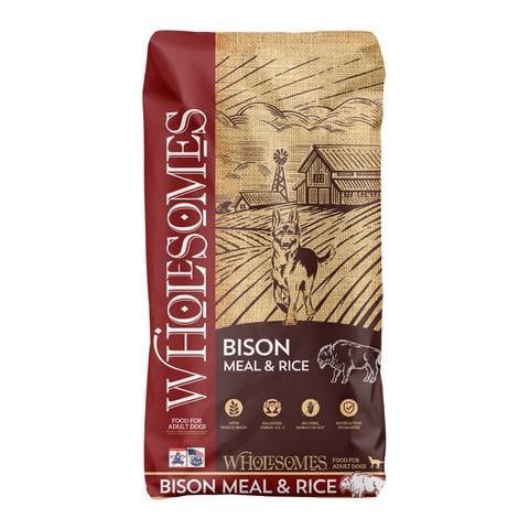 Wholesomes Bison Meal &amp; Rice 35 lb bag