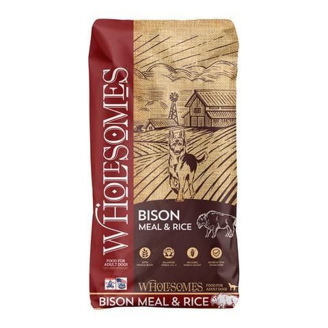 Wholesomes Bison Meal &amp; Rice 35 lb bag