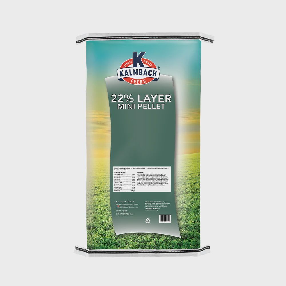 Kalmbach 22% Chicken Layer Mini Pellet Feed