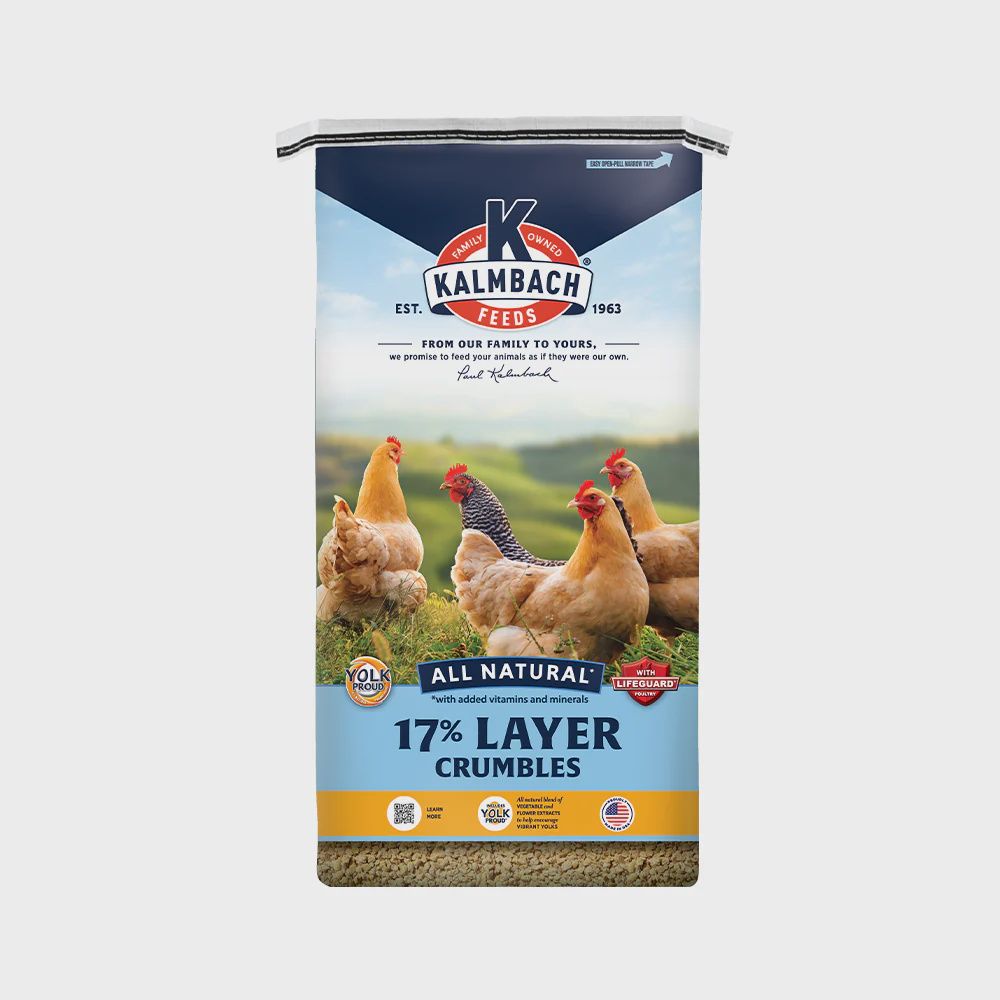 Kalmbach Chicken Layer 17% Crumble 50lb bag