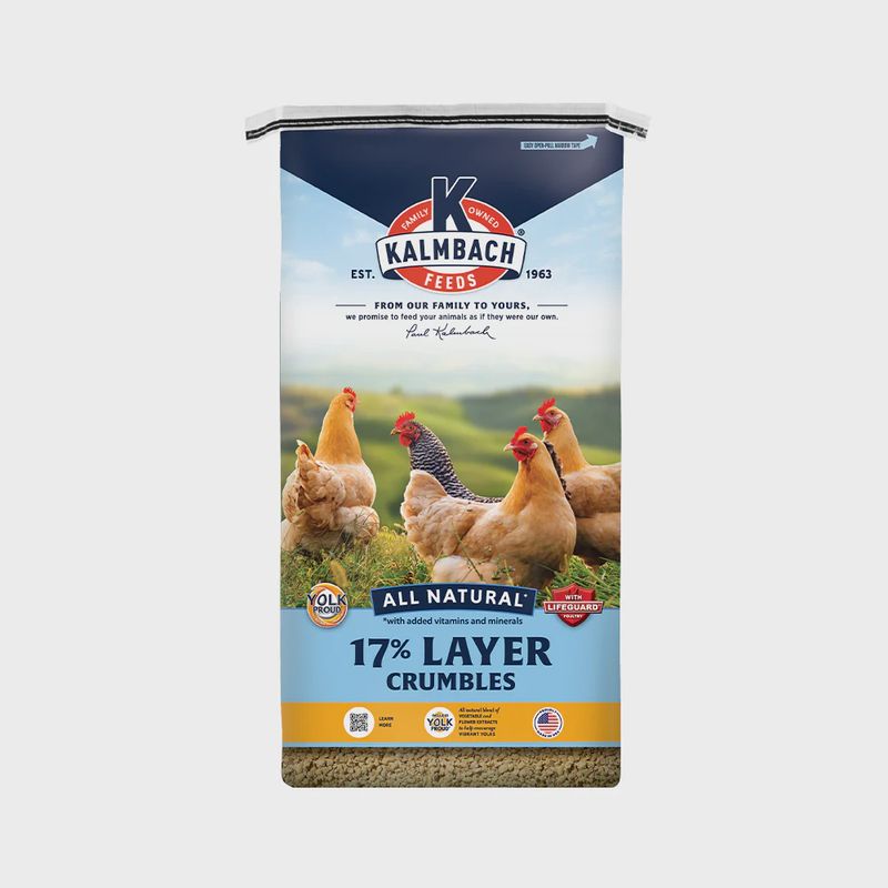 Kalmbach Chicken Layer 17% Crumble 50lb bag
