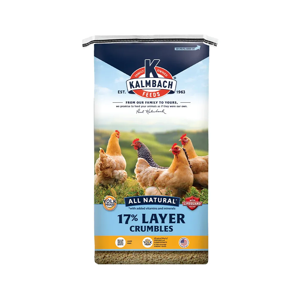 Kalmbach Chicken Layer 17% Crumble 50lb bag