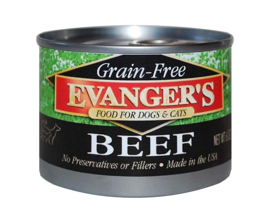 Evangers Grain Free 100% Beef Canned Dog and Cat Food Case Price