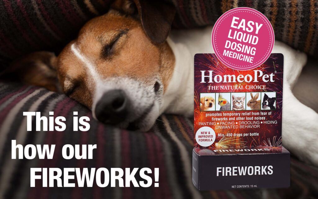 HomeoPet Fireworks Relief, 15 ml