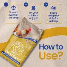 Premium Chicken Sand 50lb Dust Free Chicken Coop Bedding