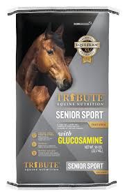 Tribute Senior Sport® with Glucosamine, Textured High Fat Horse Feed 50lb