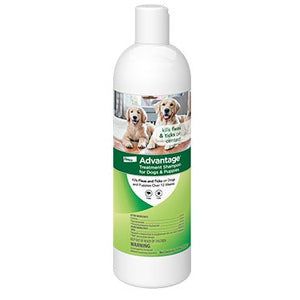 Advantage Flea &amp; Tick Shampoo for Dogs and Puppies - 12 oz.