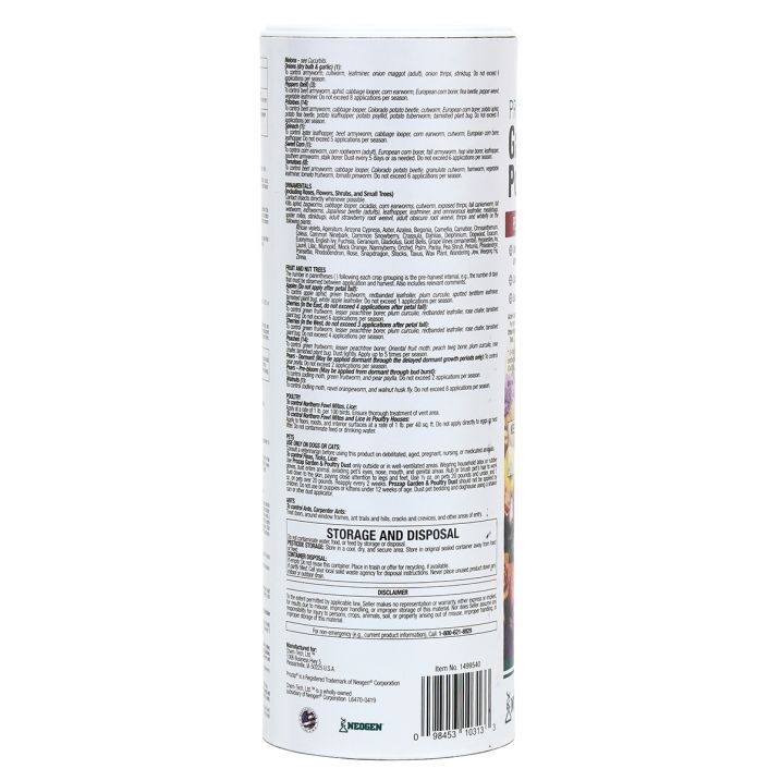 Prozap Garden &amp; Poultry Dust 2 Pound