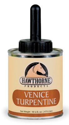 Hawthorne Venice Turpentine with Brush for Horses, 14-oz