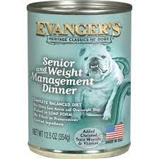 Evanger's Heritage Classics Senior &amp; Weight Management for Dogs