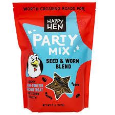 Happy Hen Party Mix Seed &amp; Worm Blend 2 lb